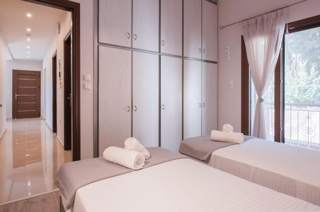 Luxury Moi Apartment In Bafra Village Ioannina Exterior foto